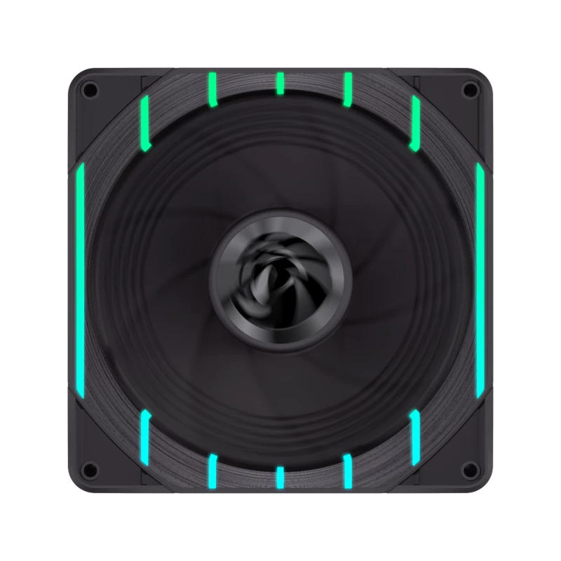 GAMEMAX TORNADO T12 ARGB-R 120mm korpuso ventiliatorius - juodas
