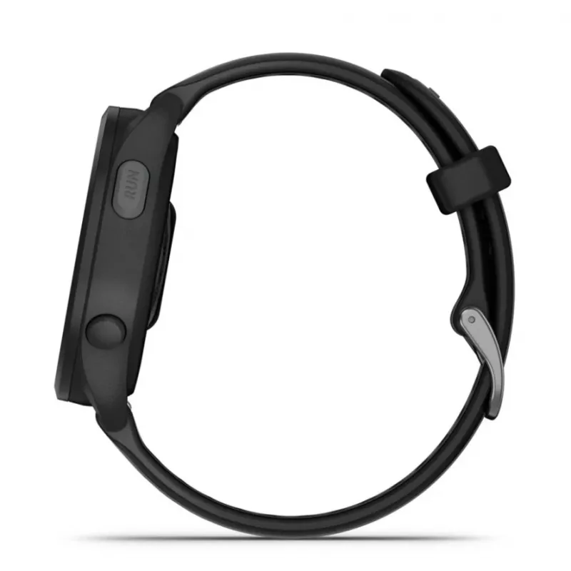 Garmin Forerunner 165 3.05 cm (1.2 colio) AMOLED 43 mm Skaitmeninis 390 x 390 pikselių Liečiamas ekranas Juodas GPS (palydovas)