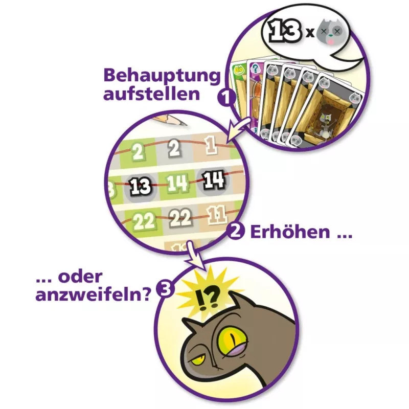 Amigo Schrodinger's Cats stalo žaidimas