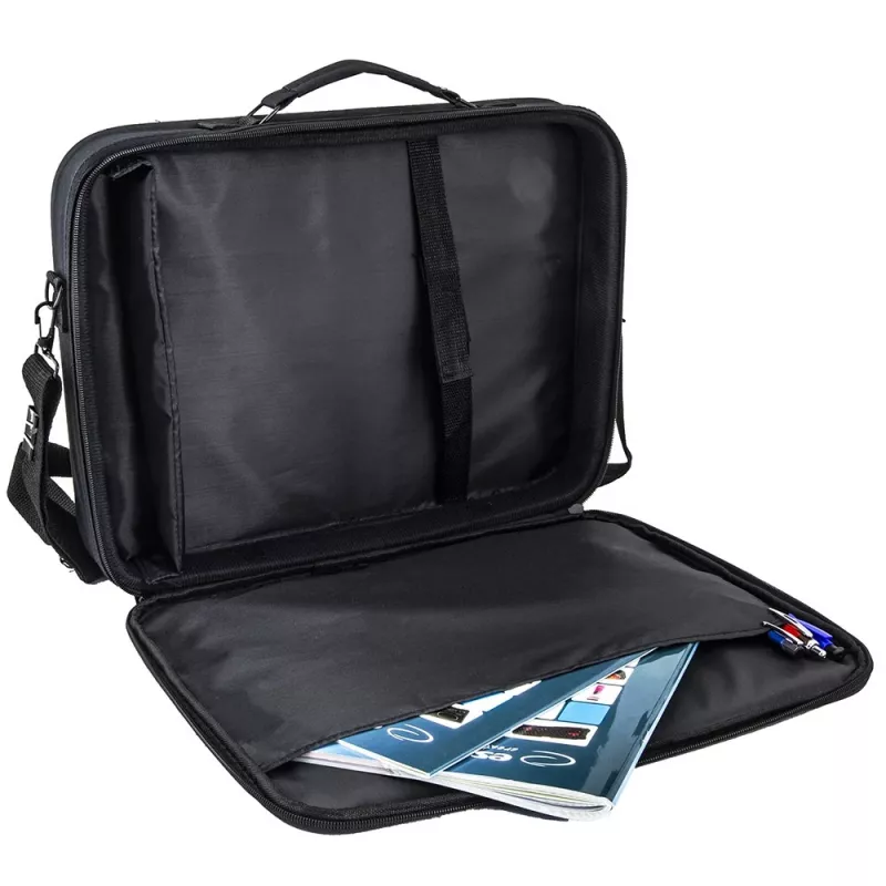Esperanza ET101 dėklas nešiojamam kompiuteriui 39,6 cm (15,6 inch) Sleeve case Juoda
