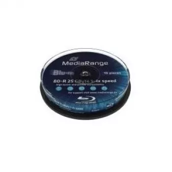 MediaRange MR499 – 10 vnt. BD-R 25 GB 6x diskai (spindyje)