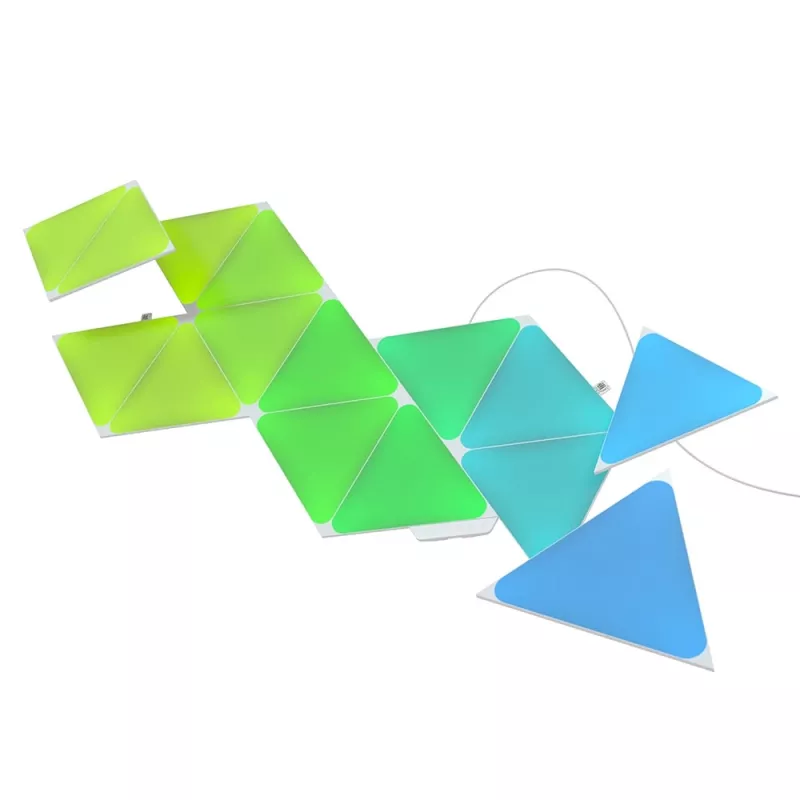 Nanoleaf TRIANGLE SMARTER KIT 15 LED plokščių rinkinys