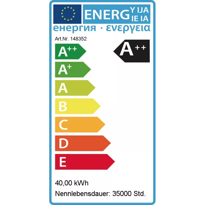 Synergy 21 LED šviestuvas bėgeliui VLD serija 40W, 30°, šilta balta, CRI>90