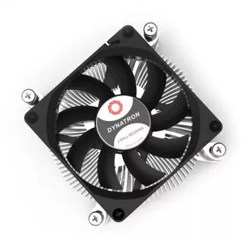 CPU aušintuvas Dynatron Z60 LGA1851 LGA1700, aliumininis korpusas, 80 mm ventiliatorius