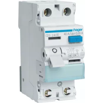 Hager CDS240D pilkas