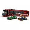 LEGO CITY 60445 F1 - Sunkvežimis su RB20 ir AMR24 F1 bolidais