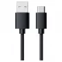 USB laidas RealPower 255650 USB 3.2 Gen 1 0,6 m juodas