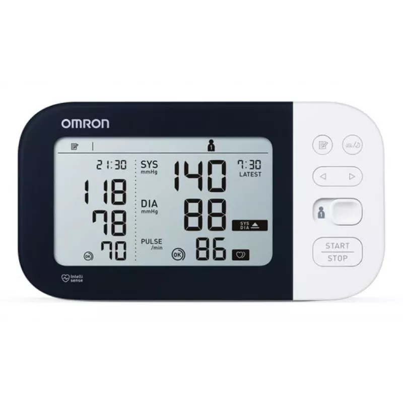 Omron M7 Intelli IT automatinis viršutinės rankos kraujospūdžio matuoklis, 2 vartotojai