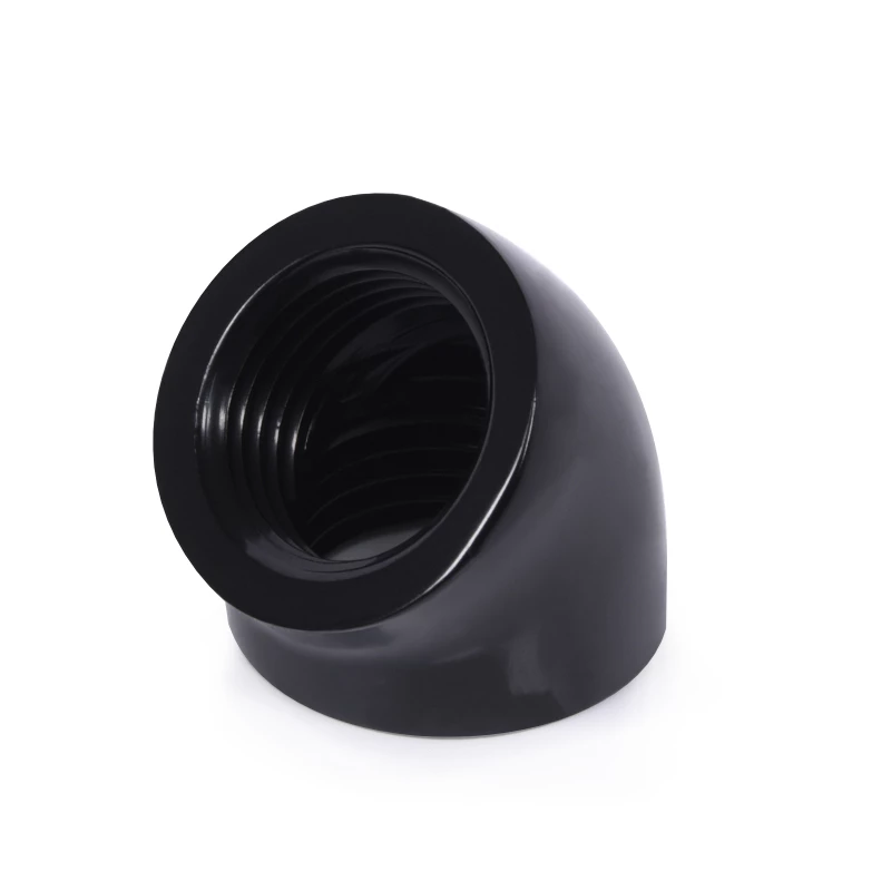 Alphacool 17592 žarnos jungtis, žalvaris, juoda, 21 mm