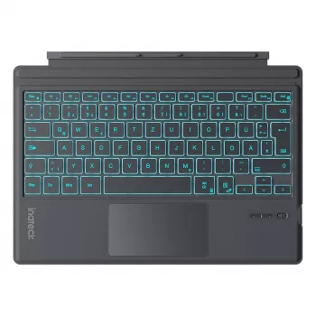 inateck klaviatūra Surface pilka, Surface GO 1-4 Com. QWERTZ