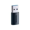 Adapteris Baseus Ingenuity USB-A → USB-C OTG (mėlynas)