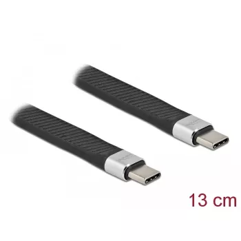 USB 2.0 FPC plokščias juostinis kabelis DeLOCK 86940 USB Type-C į USB Type-C 13 cm