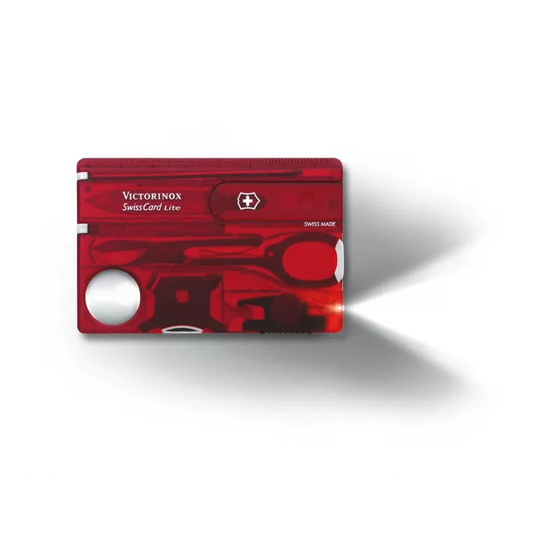 Daugiafunkcis įrankis kortelės formate Victorinox SwissCard Lite