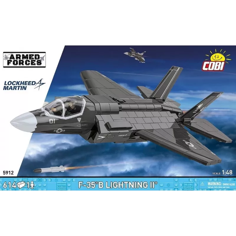 F-35B Lightning II statybiniai blokeliai - 614 dalių