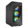 Sharkoon REBEL C80M RGB Midi Tower Juodas