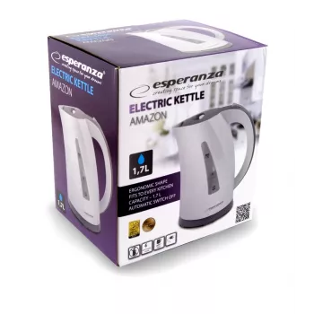 Elektrinis virdulys Esperanza EKK022 1,7 l 2200 W Pilka Balta