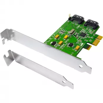 DAWICONTROL DC-600e RAID valdiklis, SATA, Serial ATA II, 0, 1, JBOD, 5 Gbit/s, Marvell 88SE9128, Windows 2000