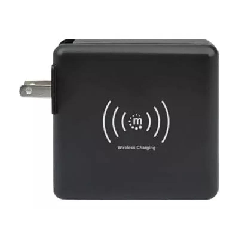 Kelioninis sieninis įkroviklis ir powerbank Manhattan 4-in-1