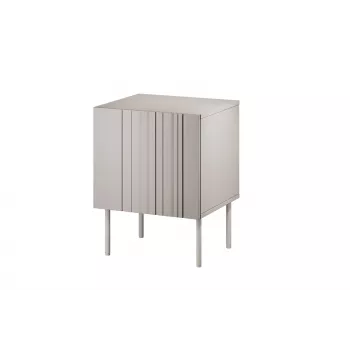 Naktinis staliukas Cama Meble ISLA 44,5x40x59 cm kashmyro matinis, MDF ir medžio drožlių plokštė, 2 vnt. komplektas