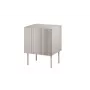 Naktinis staliukas Cama Meble ISLA 44,5x40x59 cm kashmyro matinis, MDF ir medžio drožlių plokštė, 2 vnt. komplektas
