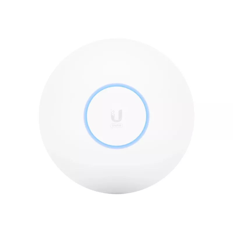 Belaidis prieigos taškas UBIQUITI U6-PRO — Wi-Fi 6 dviejų juostų 2,4/5 GHz, PoE, IP54, lubos/siena, 4800 Mbps (5 GHz), 573,5 Mbps (2,4 GHz)
