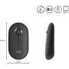PELĖ OPTINĖ BELAIDĖ LOGITECH PEBBLE M350 GRAFITINĖ 910-005718