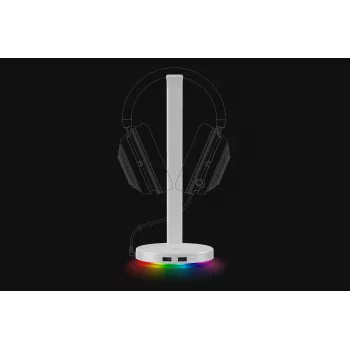 Stovas ausinėms Razer Base Station V2 Chroma