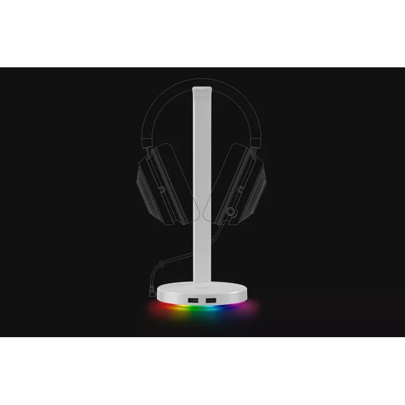 Stovas ausinėms Razer Base Station V2 Chroma