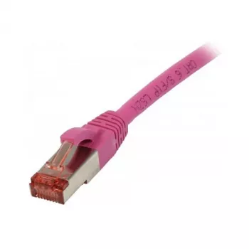 Pataisos laidas RJ45 CAT6 250MHz 2m magenta S-STP (S/FTP) TPE/LSZH (Superflex) Synergy 21