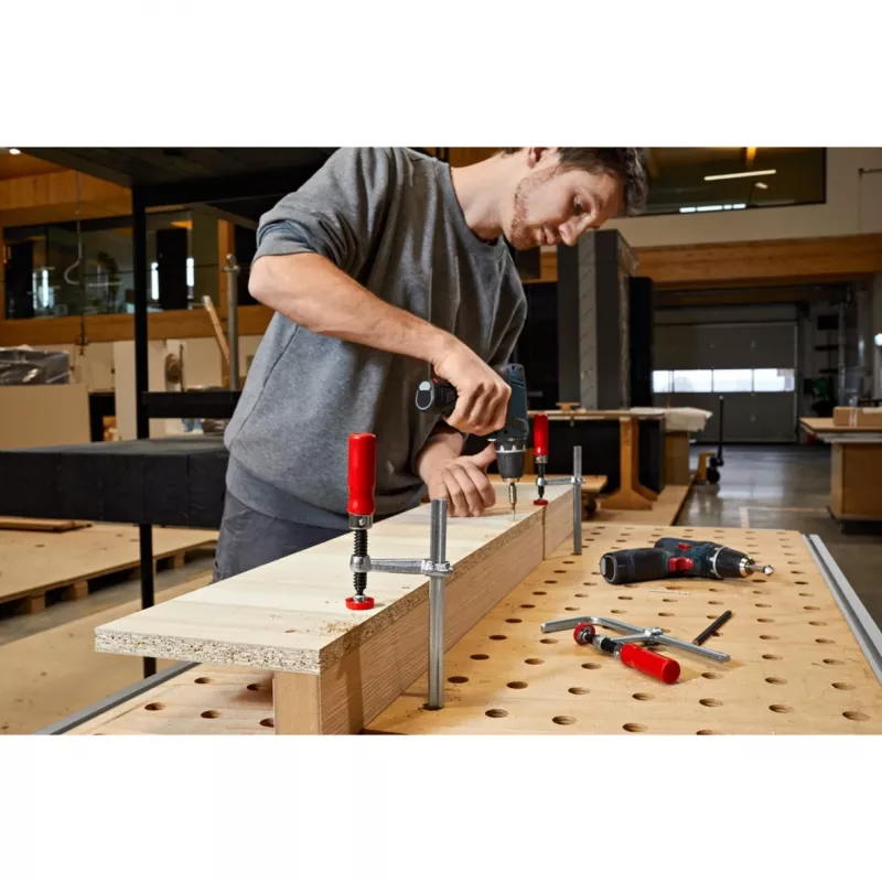 Stalo spaustuvas Bessey GTR 160/60 plieninis, 1600 N