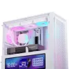 Corsair FRAME 4000D LCD RS kompiuterio korpusas, Midi-Tower, ATX, ARGB, Grūdintas stiklas - Baltas