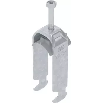 OBO BS-H2-K-28 FT Clamp Bracket 2056 2f 22-28mm karštai cinkuotas 1186223 50 (1186223)