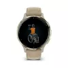 Garmin Venu 3S 41mm, prancūziškai pilka / švelnus auksas