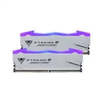Patriot Viper Gaming RGB XTREME 5 DDR5-8000 RAM, CL 38, Intel XMP 3.0 - 48GB dviejų modulių rinkinys, sidabrinis