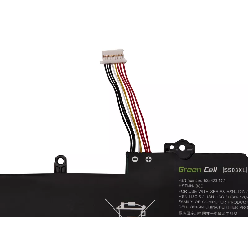 Nešiojamojo kompiuterio baterija Green Cell SS03XL, skirta HP EliteBook 735/830/840 G5/G6, 11,4 V, 4100 mAh