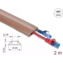 Kabelių mova DELOCK 20764 Ruda PVC 1 vnt.