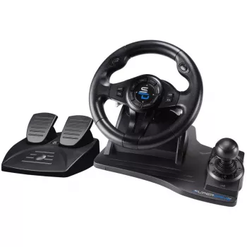 Subsonic SA5596-NG Gaming vairas su pedalais, juodas, USB, 270°