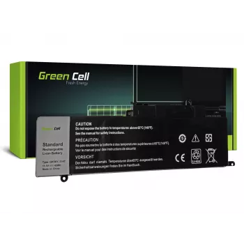 Baterija Green Cell DE82, skirta DELL Inspiron 11 3147 3148 3152 3153 3157 3158 13 7347 7348 7352 7353 7359