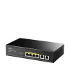 Cudy GS1006P tinklo jungiklis, nevaldomas Gigabit Ethernet, 6 prievadai PoE, 12 Gbit/s, 2048 MAC, juodas