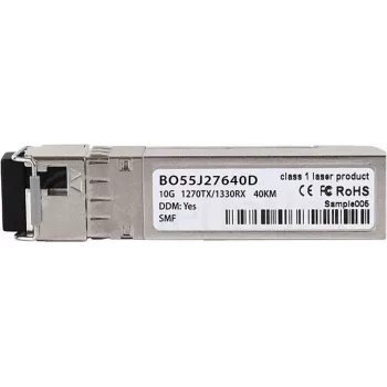 SFP+ modulis CBO SFP-10G-BX-U-40KM-CI-BO 10 Gbit/s vieno pluošto LC iki 40 km