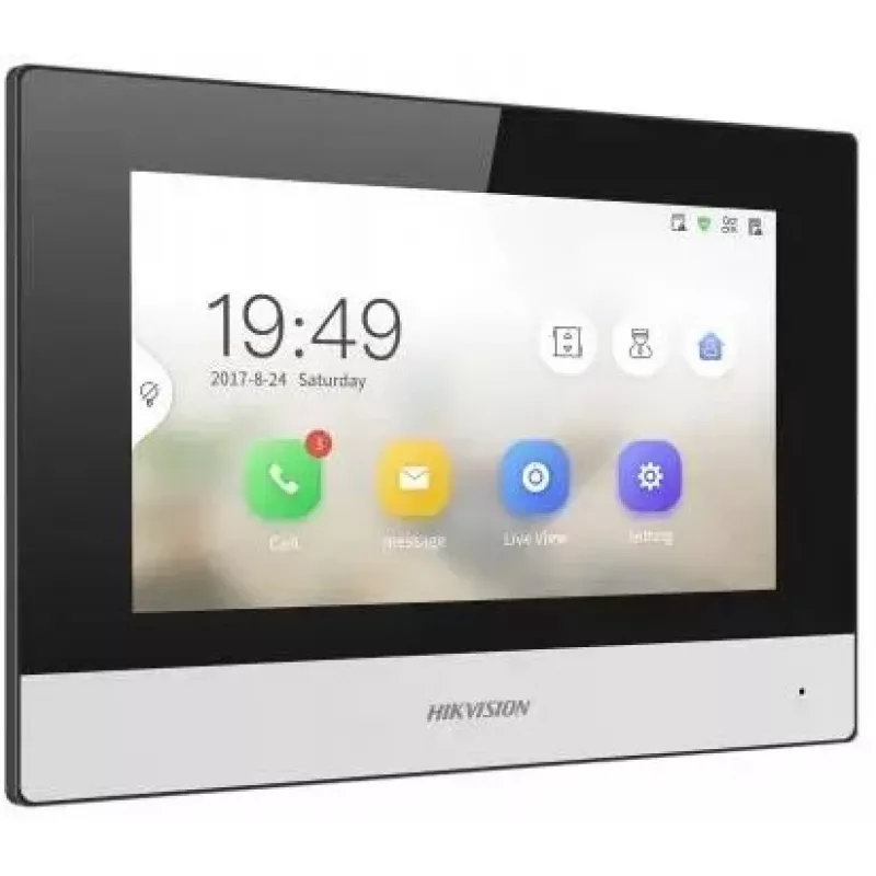 Vaizdo domofono sistema Hikvision DS-KH6320Y-WTE2 su 7 colių TFT ekranu