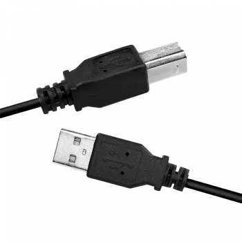 USB laidas LogiLink CU0007B USB 2.0 2 m USB A USB B juodas