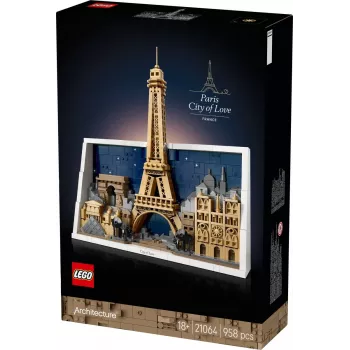 LEGO ARCHITECTURE 21064 Paryžius – Miestas Meilės