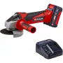 Kampinis šlifuoklis EINHELL TC-AG 18/115 Li 4Ah