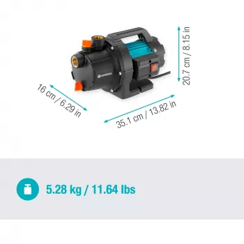 Gardena 09010-47 sodo įrankis 3000 L juodas