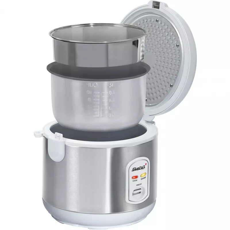 Ryžių virimo aparatas Steba RK 2 3.5 L 700 W nerūdijantis plienas baltas 050200