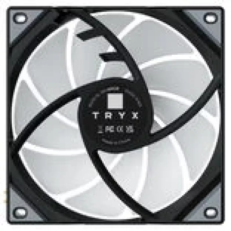 120 mm korpuso ventiliatorius TRYX ROTA SL ARGB – 120 mm, juodas, modelis F-R120A-AM1M-G0K
