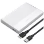 Išorinis korpusas 2,5 inch SATA SSD/HDD QOLTEC 52278 USB 3.0, palaiko iki 2 TB