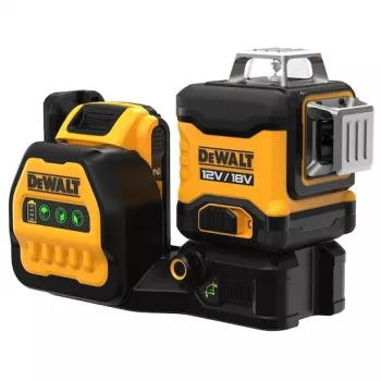 Lazerinis nivelyras DeWalt DCE089D1G18-QW žalias spindulys savaiminis niveliavimas 360° su imtuvo suderinamumu