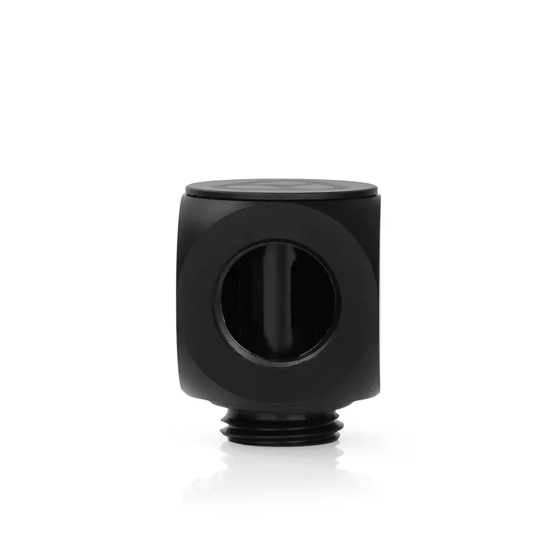Thermal Grizzly DeltaMate Rotary FF90° – vandens aušinimo jungtis, juoda, 1 vnt. (TG-DM-FIT-0010)